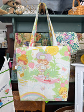 Load image into Gallery viewer, Strawberry - Upcycled Tote + Bow