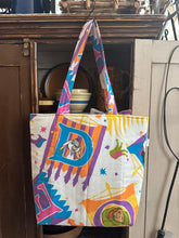 Load image into Gallery viewer, Quasi - Upcycled Tote + Bow