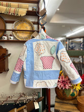 Load image into Gallery viewer, 4t Quilt Coat - Flower Pot
