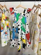 Load image into Gallery viewer, 6/7y - 101 Dalmatians Color Block Ruffle Dress
