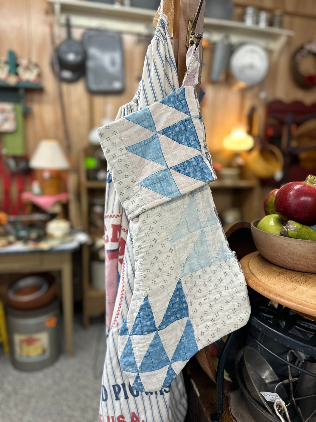 Half Square - Stocking - Large - #15