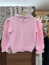 Load image into Gallery viewer, Pink Ribbon Sweater - 5t - Vintage Sweater
