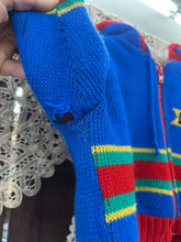 Load image into Gallery viewer, Oshkosh Zip Up Sweater - 24 month - Vintage Sweater
