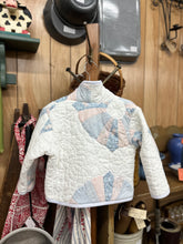 Load image into Gallery viewer, 18/24 mo Quilt Coat - Blue + Pink
