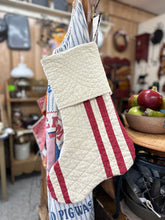Load image into Gallery viewer, Peppermint Stripe - Stocking - Large - #7
