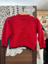 Load image into Gallery viewer, Trains and Planes Cardigan - 24 month - Vintage Sweater

