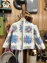 Load image into Gallery viewer, 4t Quilt Coat - Blue + Green
