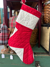 Load image into Gallery viewer, Red + White - Stocking - Large #8
