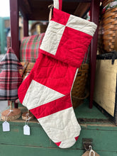 Load image into Gallery viewer, Red + White - Stocking - Large #10

