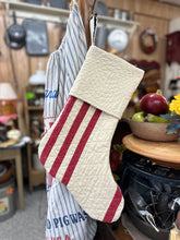 Load image into Gallery viewer, Peppermint Stripe - Stocking - Large - #7
