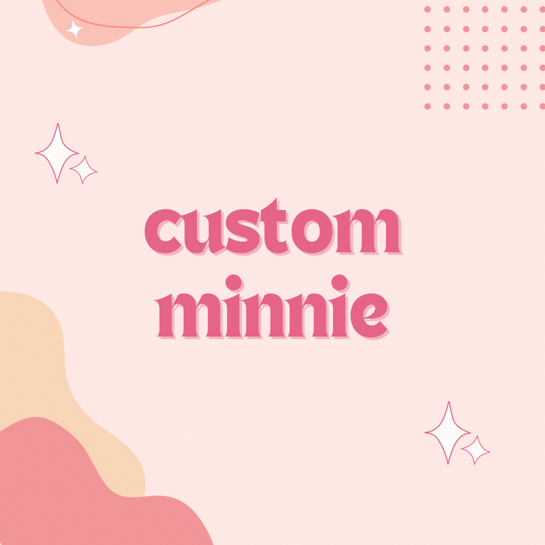 Custom Dress - Minnie Ruffle